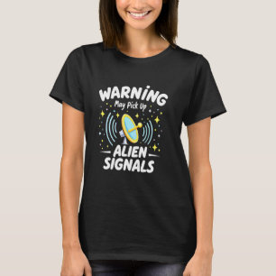 Camiseta Observação Do Espaço De Entusiasta De Rastreamento