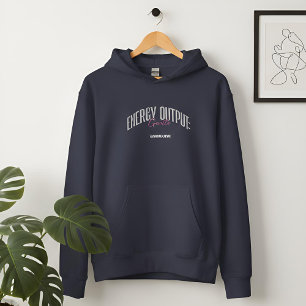 Camiseta Observações Suaves Saída de Energia Escuro