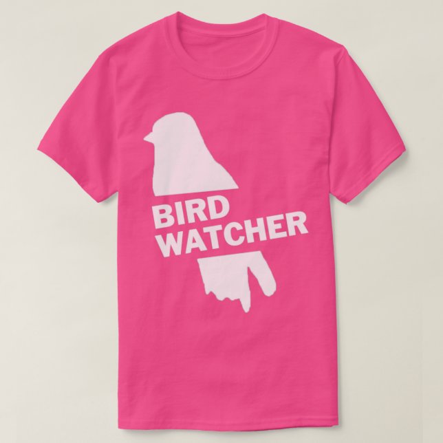 Camiseta Observador de Aves 1 (Frente do Design)