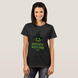 Camiseta Observador de Bruxas - Olhos de Gato Místicos