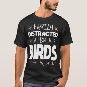 Camiseta Observador De Pássaros Assistindo A Nascimento En