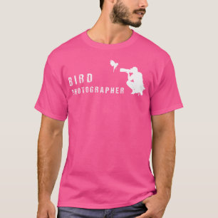 Camiseta Observador de Pássaros Fotógrafo de Vida Selvagem