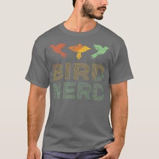 Camiseta Observador de pássaros Nerd observando a poeira de