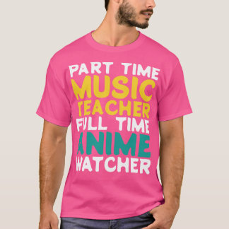 Camiseta Observador de Tempo de Cheio de Professores de Mús