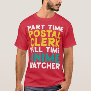 Camiseta Observador de Tempo de Cheio do Corretor Postal de