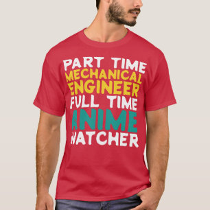 Camiseta Observador de Tempo de Cheio Mecânico de Parte do 