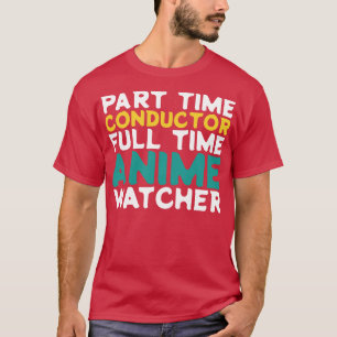 Camiseta Observador de Tempo de Condutor de Cheio de Parte