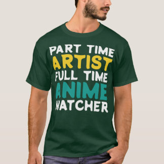 Camiseta Observador de Tempo do Artista de Peça