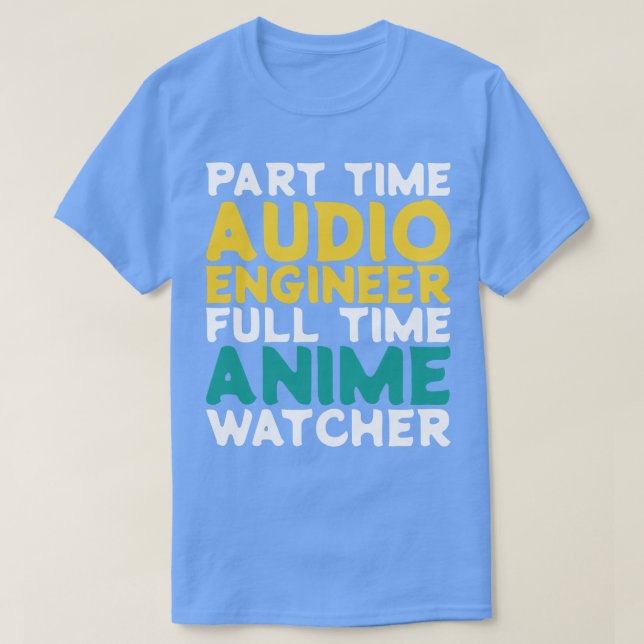 Camiseta Observador de Tempo do Cheio de Áudio de Parte (Frente do Design)