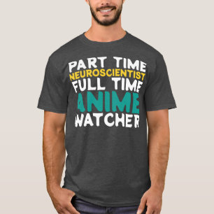 Camiseta Observador de Tempo do Neurocientista de Tempo de