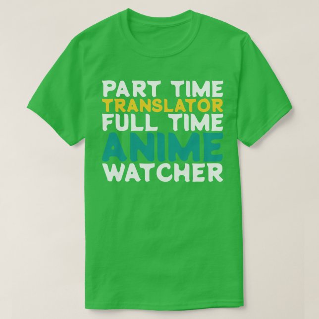 Camiseta Observador de Tempo do Tradutor de Tempo de Parte (Frente do Design)