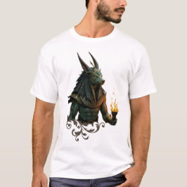 Camiseta Observador do Além – Anubis. 