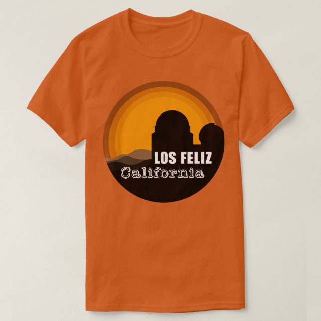 Camiseta Observador Los Feliz California Los Angeles Griffi (Frente do Design)