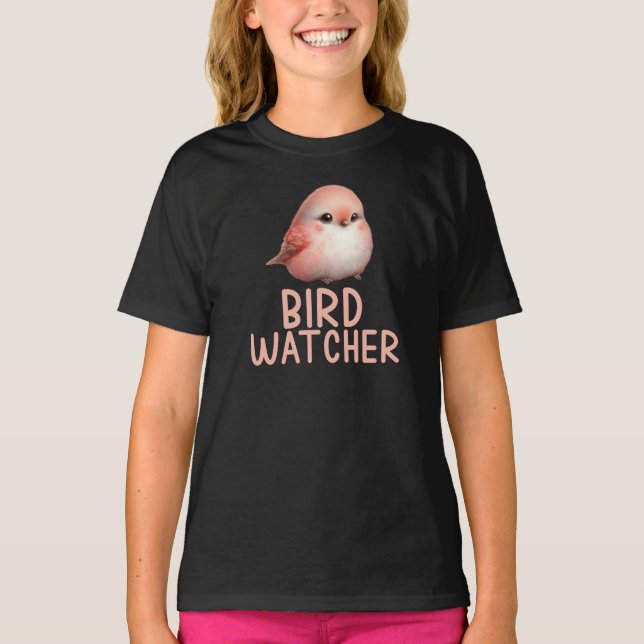 Camiseta Observadores de Pássaros Crianças (Frente)