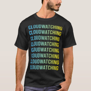 Camiseta Observando Nuvem Amarela Azul