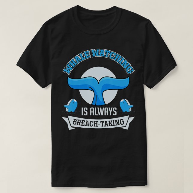 Camiseta Observar Baleia É Sempre Violento Tomar Cetáceos (Frente do Design)