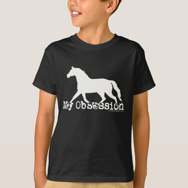 Camiseta Obsessão de Cavalos (Frente)