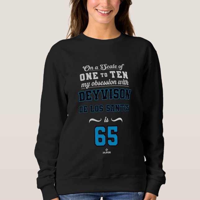 Camiseta Obsessão Deyvison De Los Santos 65 Miami MLBPA (Frente)