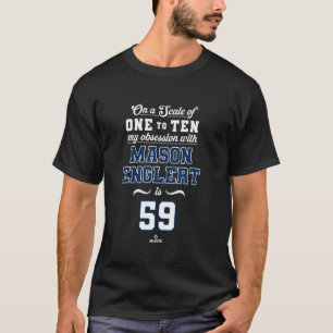 Camiseta Obsessão Mason Englert 59 Tampa Bay MLBPA