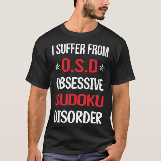 Camiseta Obsessive Sudoku (Frente)