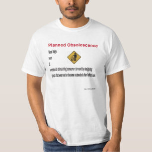Camiseta Obsolência de planeamento