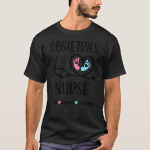Camiseta Obstetrícia De Apreciação De Enfermeiros Enfermeir