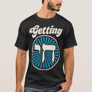 Camiseta Obtendo Símbolo Chai Hanukkah Judaico Hebraico Jud