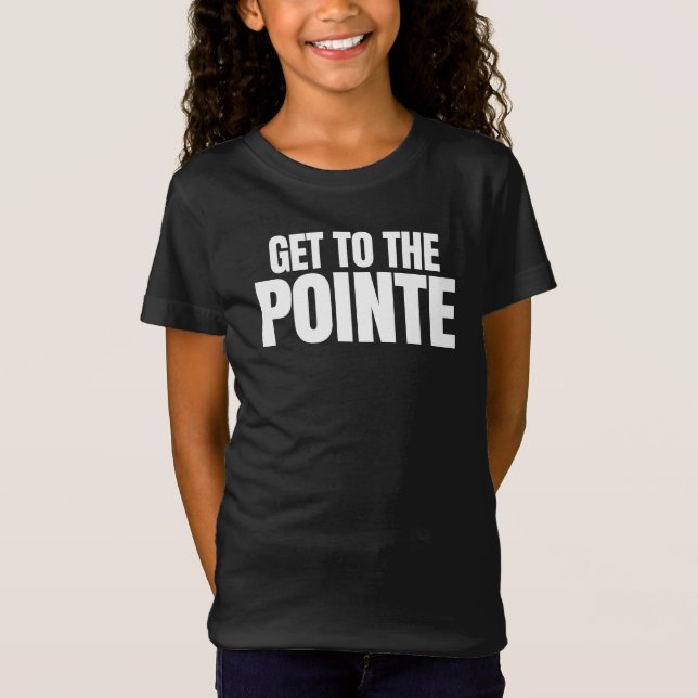 Camiseta Obtenha ao Pointe (Frente)