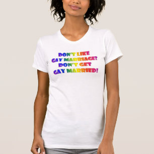 Camiseta Obtenha de luxe casado gay