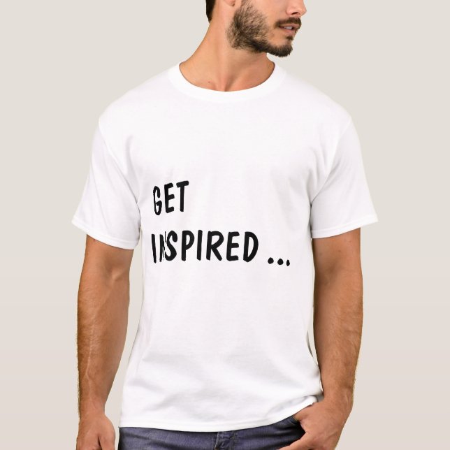 Camiseta Obtenha Inspiração (Frente)