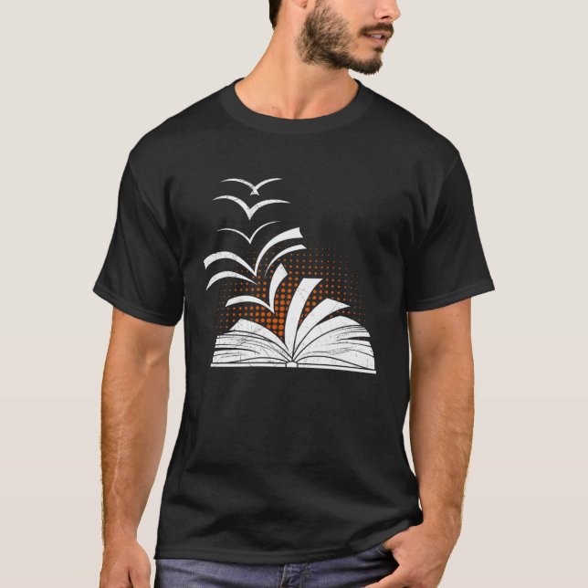 Camiseta Obtenha Livro Lit  Leitores apaixonados Livros Bic (Frente)