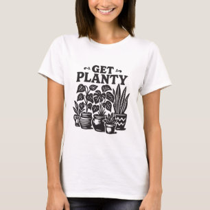 Camiseta Obtenha Planty Plantas de Casa Planta Divertida Am