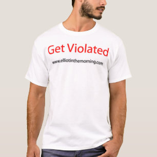 Camiseta obtenha violado