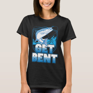 Camiseta Obter citação de humor de pesca torto