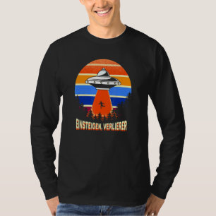 Camiseta Obter Conspiração de Rapto de Aliens Perdidos