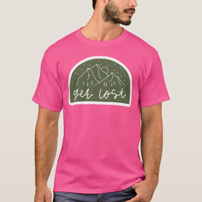 Camiseta Obter Montanha Perdida Ativa (Frente)