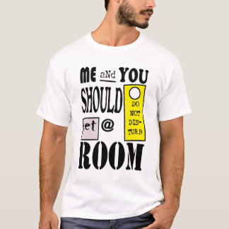 Camiseta Obter uma sala