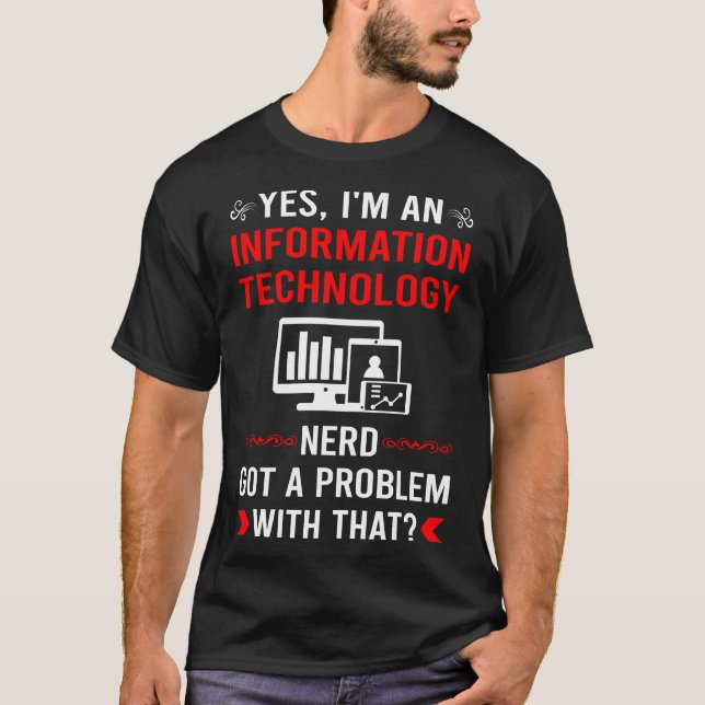 Camiseta Obteve Informação de Problema Tecnologia (Frente)