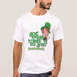 Camiseta Obteve todo o irlandês no ya? (queira algum?)