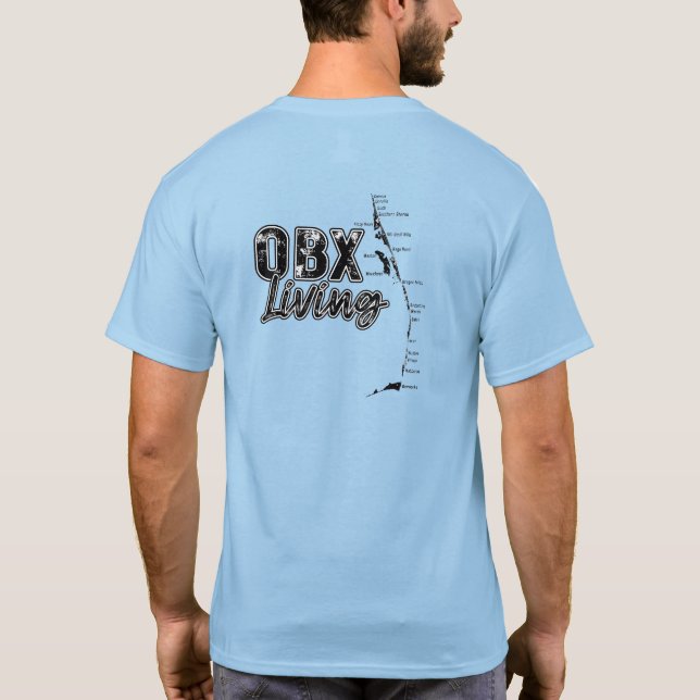 Camiseta OBX Living Back (Verso)