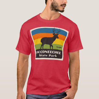 Camiseta Occoneechehe State Park Virginia Roaming Deer