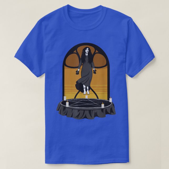 Camiseta Occult Satanic Witch (Frente do Design)