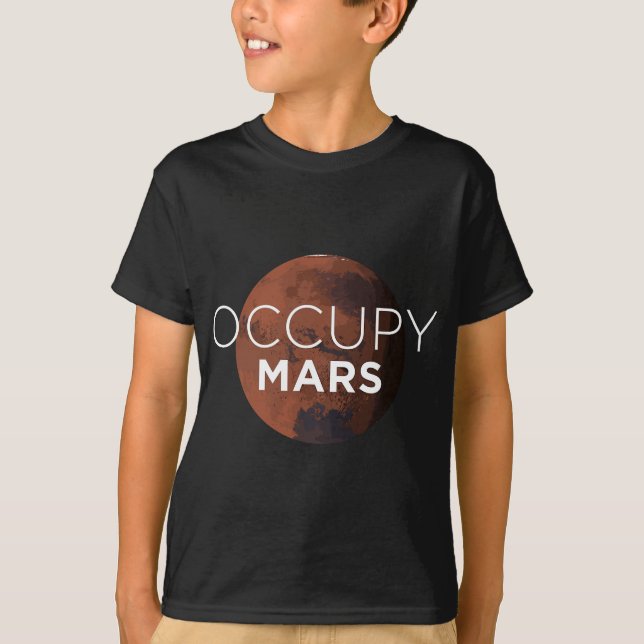 Camiseta Occupy Mars (Frente)