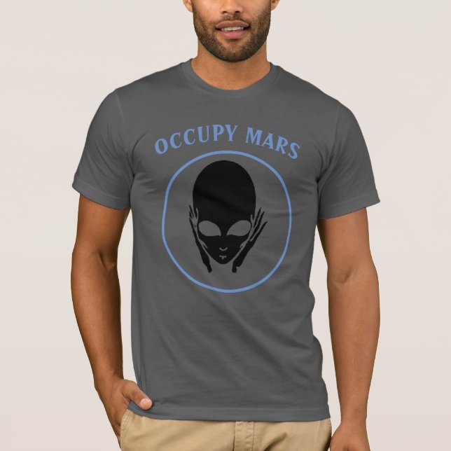 Camiseta Occupy Mars (Frente)
