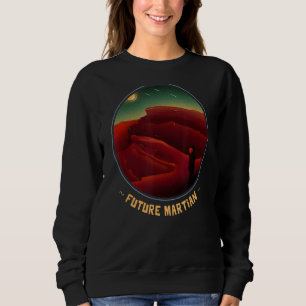 Camiseta Occupy Mars Future Martian Explorer Rocket To Oute