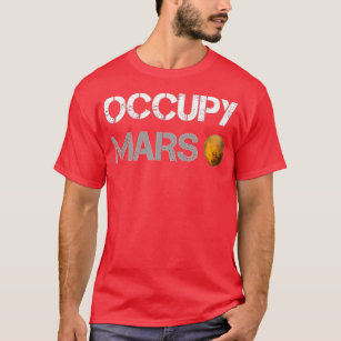 Camiseta Occupy Mars (Missão SpaceX) - Elon Musk Lovers Gi