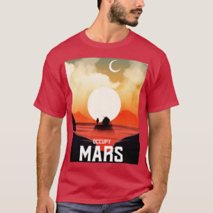 Camiseta Occupy Mars Retro
