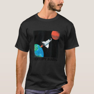Camiseta Occupy Mars Retro Vintage 3