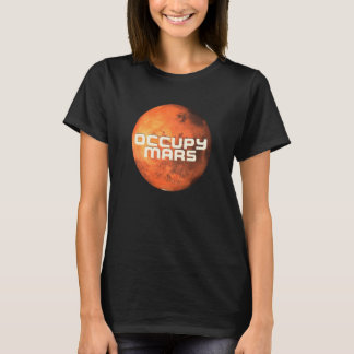Camiseta Occupy Mars Space Exploration Terraforming