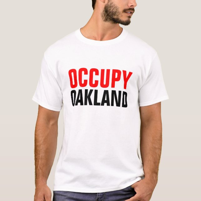 CAMISETA OCCUPY OAKLAND (Frente)